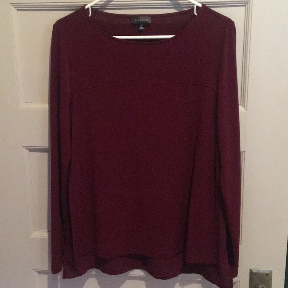 *SOLD* Like new wine colored top